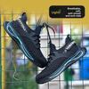 Men's Safety Shoes Insulated 6kV Men Sneakers Lightweight Breathe Working Shoes Steel Toe Sneakers Anti Smashing Odor Proof