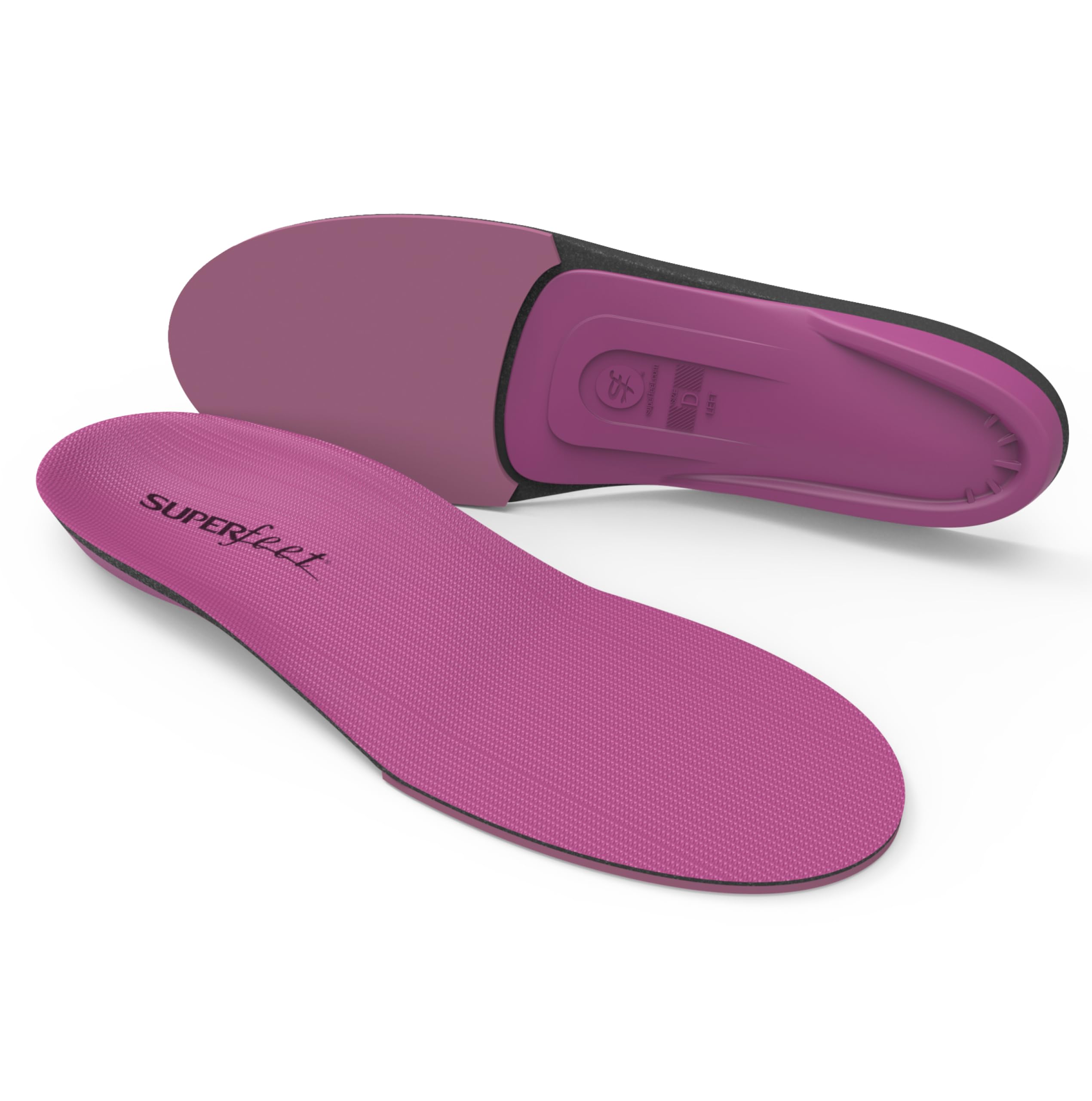 

[Superfeet] Insoles [Authorized Dealer Product] All-Purpose Women s High Impact Support Shock Absorption Sports Competition Pink BERRY B (21-23cm)