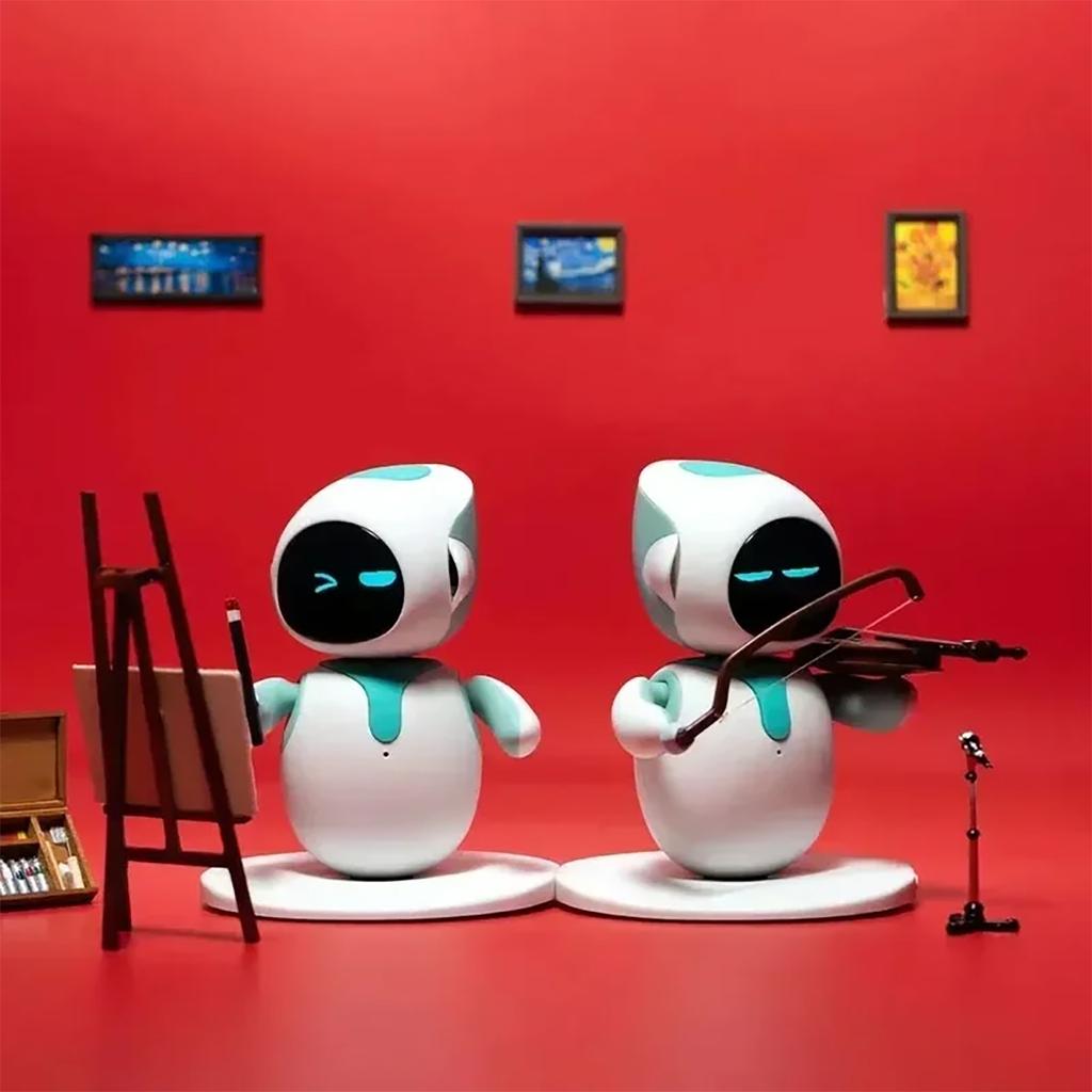 AI Smart Robot Emotional Companionship Voice Interaction AI Digital Life Desktop Virtual Pet Robot For Kids Gift