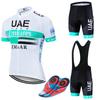 Mens Cycling Jersey Bib Shorts Set Quick Dry Breathable Bike Outfit Road Fitness Riding