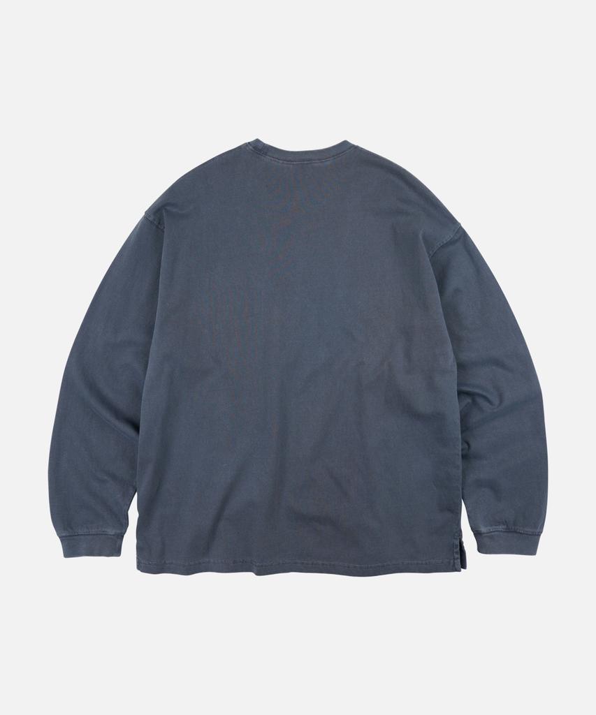 FRIZMWORKS Pigment Pocket Long Sleeve Tee _ Blue