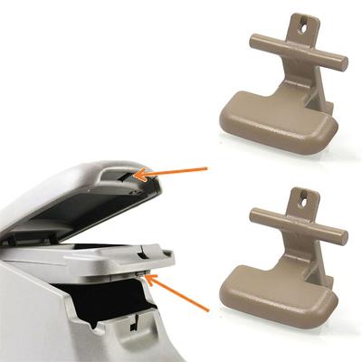 2x Upper & Lower Center Console Armrest Latch Clips For Hyundai Sonata 2009-2010