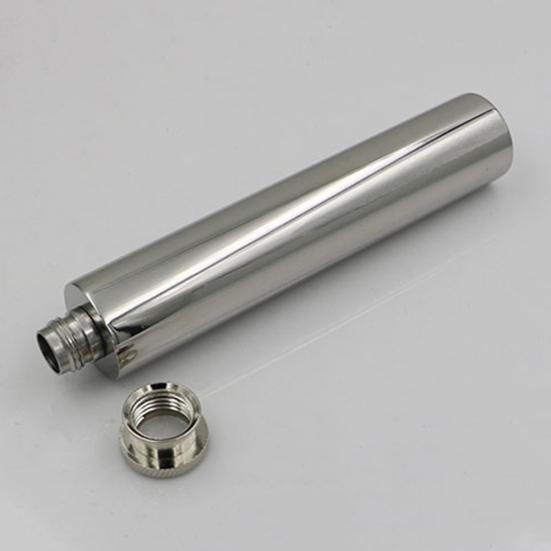 Mini przenośna piersiówka 2 uncje ze stali nierdzewnej, polerowana na lustro. Artykuły gospodarstwa domowego