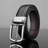 Men'S Leather Belt Business Pin Buckle Belt Men'S Jeans Belt Casual Medium Green
