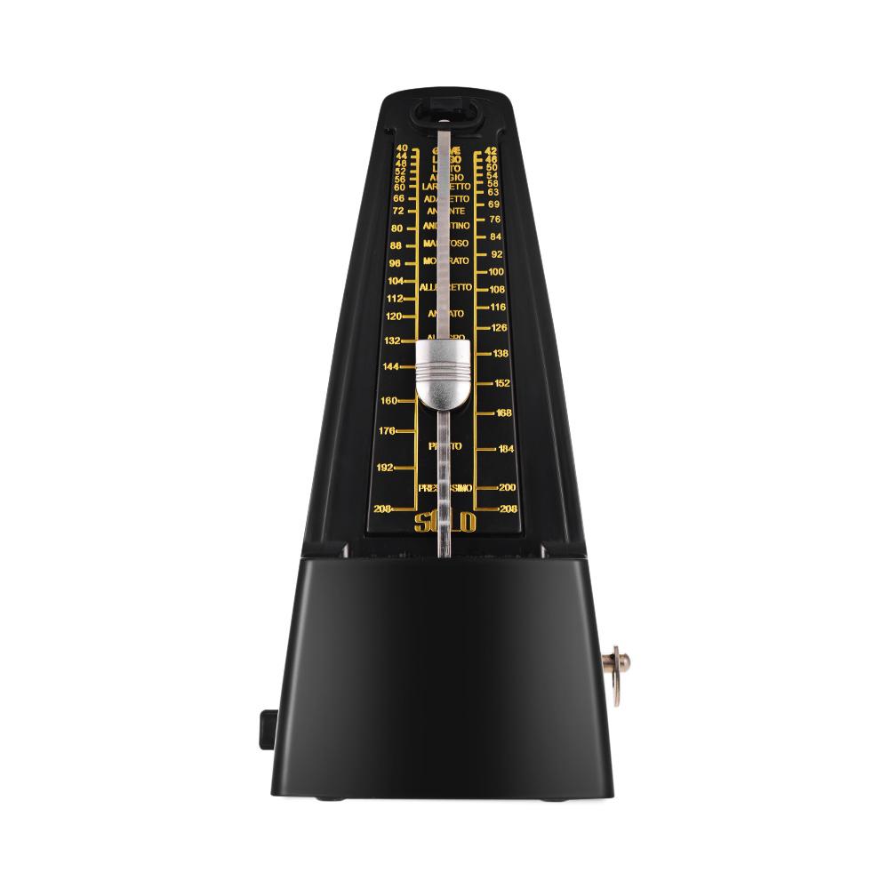 

Стандартный универсальный механический метроном ABS материал для гитары скрипки фортепиано большого барабана музыкальный инструмент инструмент для практики чёрный