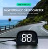 2023 Universelles Auto-HUD-Display: Echtzeit-GPS- & Beidou-Geschwindigkeit in KM/MPH