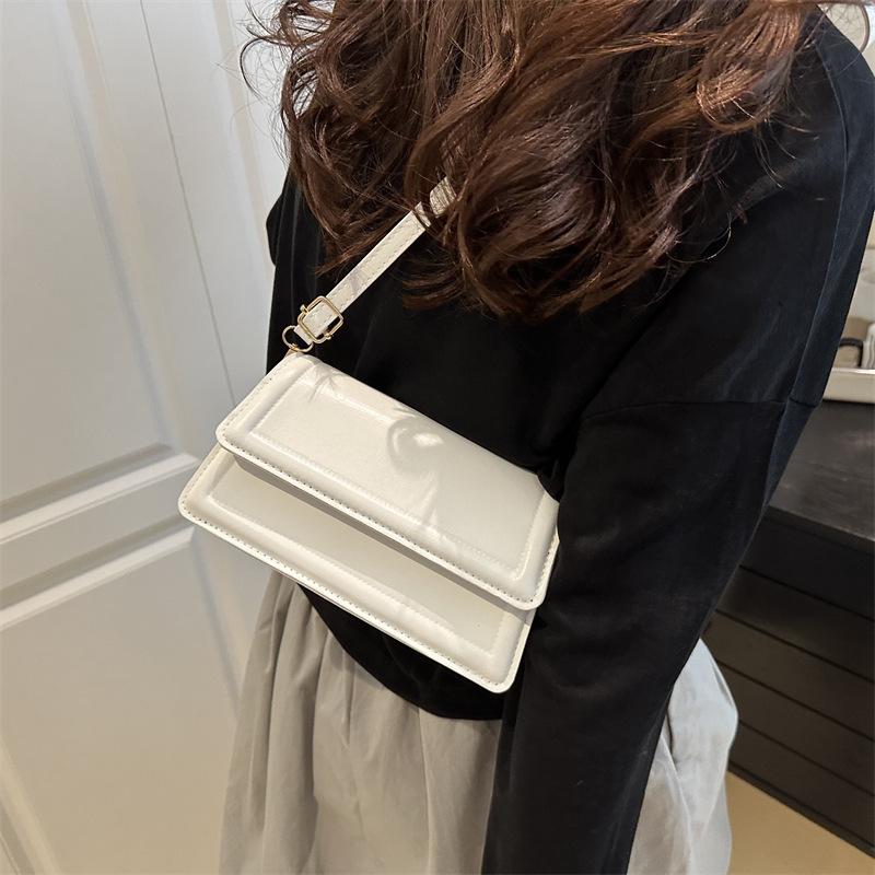 Premium Sense Small Bag Women 2025 New Trendy Versatile Shoulder Messenger Bag Ins Fashion Popular Niche Small Square Bag