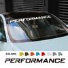 Auto Frontscheiben Aufkleber Grafiken Performance Windschutzscheiben Dekor Decal Vinyl DIY Folien Dekoration Auto Para Tuning Zubehör