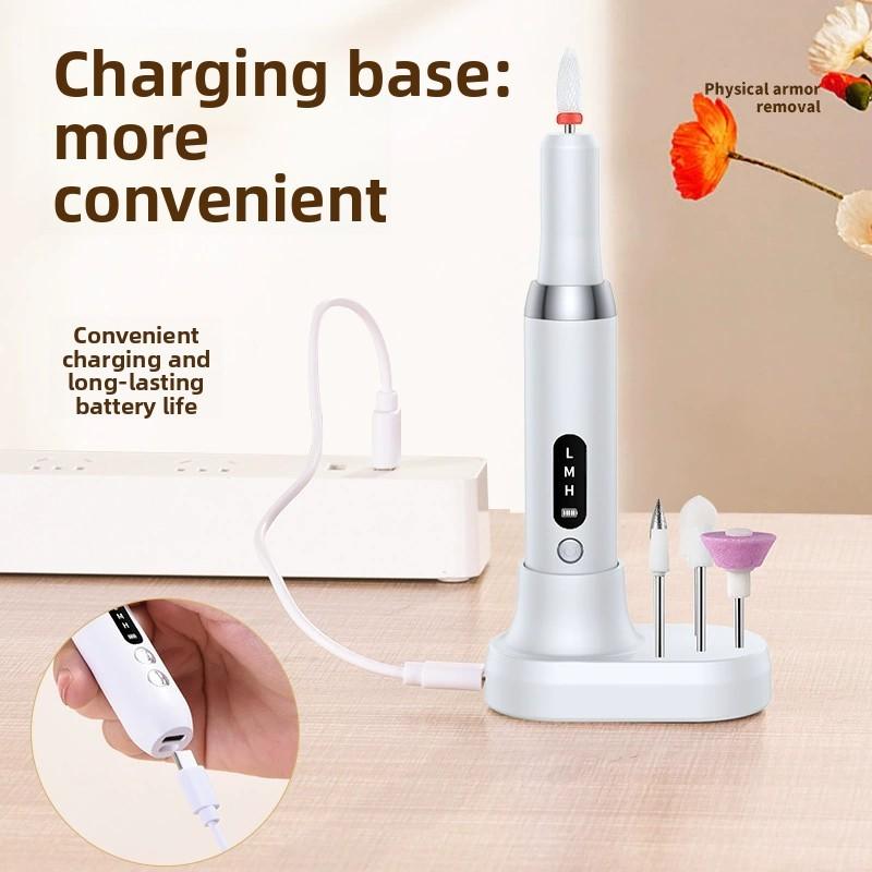 Electric Portable Nail Polishing Machine Set For Gentle Manicure Removal