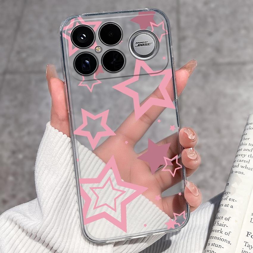 Covers For Xiaomi Poco F8 Ultra F8 F5 Pro F3 C50 C40 Mi Note 2 3 Transparent TPU Phone Case Cute Pet Dog Soft Silicone Dustproof Shell For Xiaomi Capa