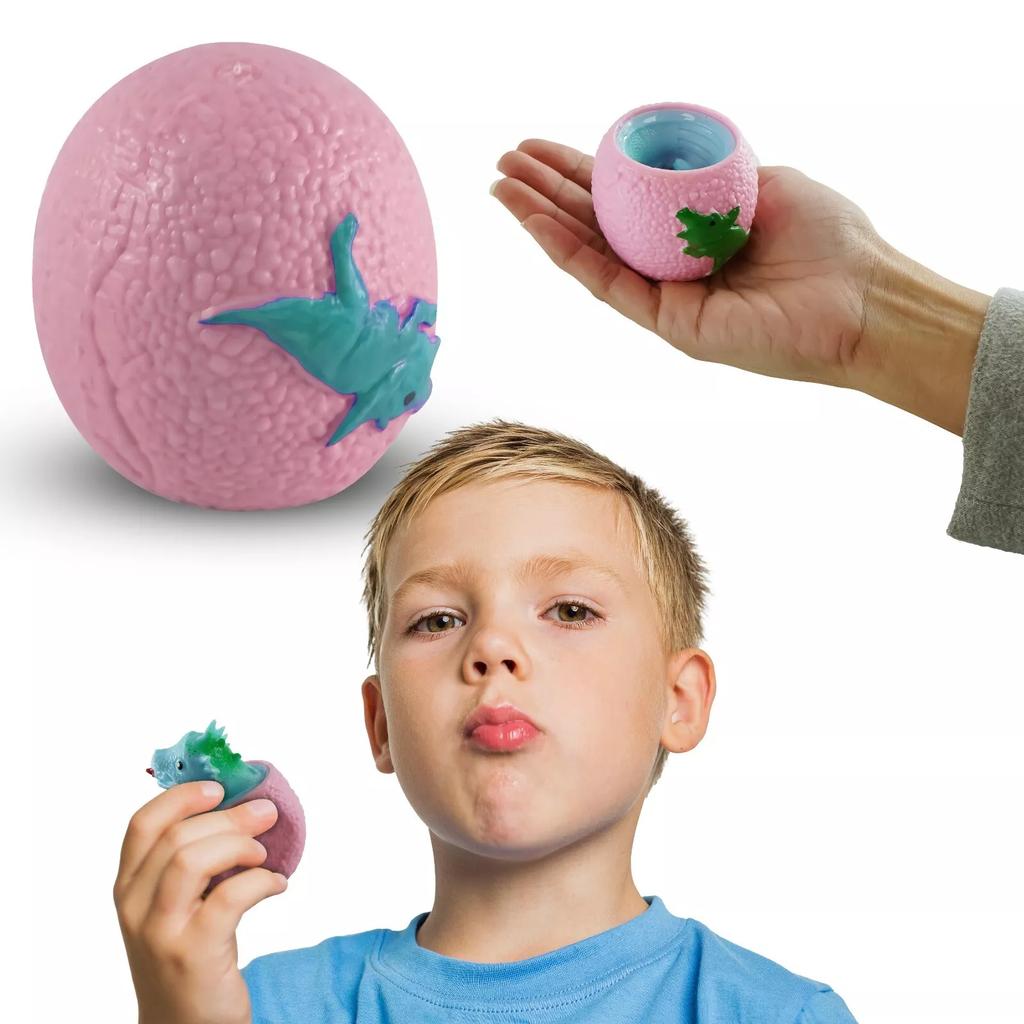 Dinozaur Jajko Squishy Antystresowy Gniotek Wyciskany Relaks Sensoryczny