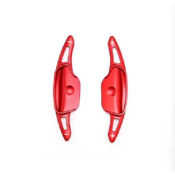 Decoration Steering Wheel Shift Paddles For Kia Sorento MQ4 -2025 Steering Wheel Shift Paddle Extender Silver Red Styling