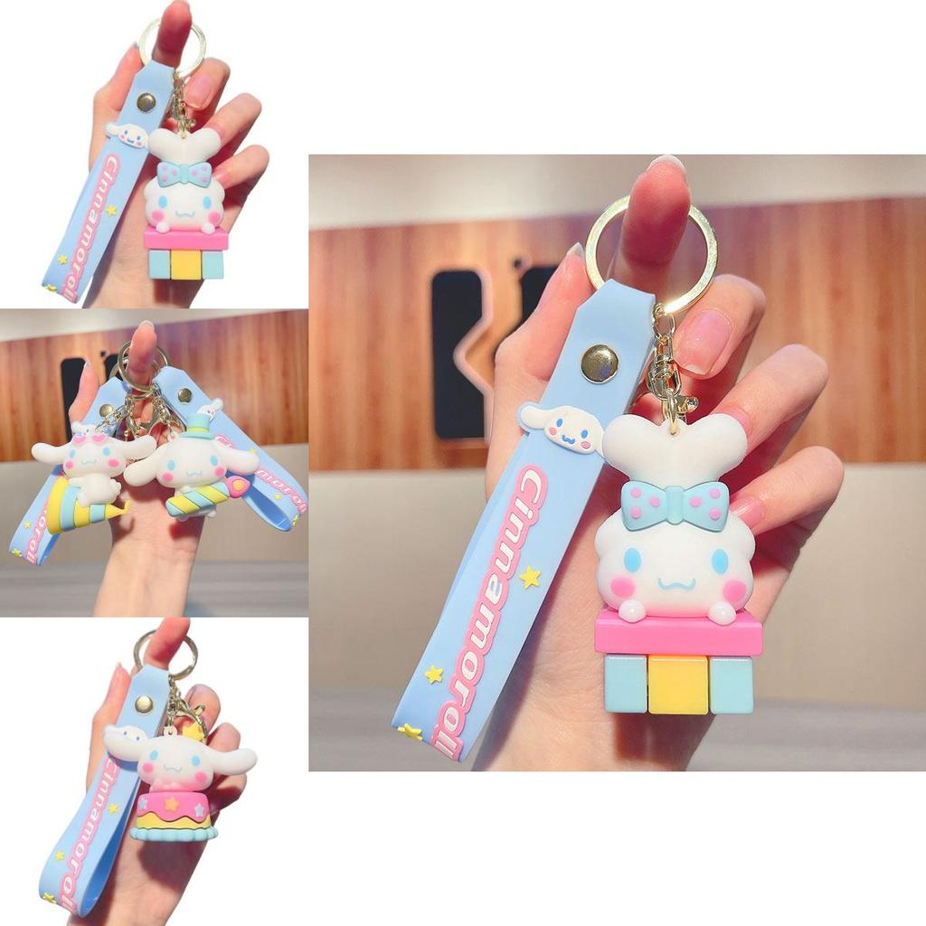 Cute Pvc Cartoon Keychain Party Gift Wholesale Jg-974