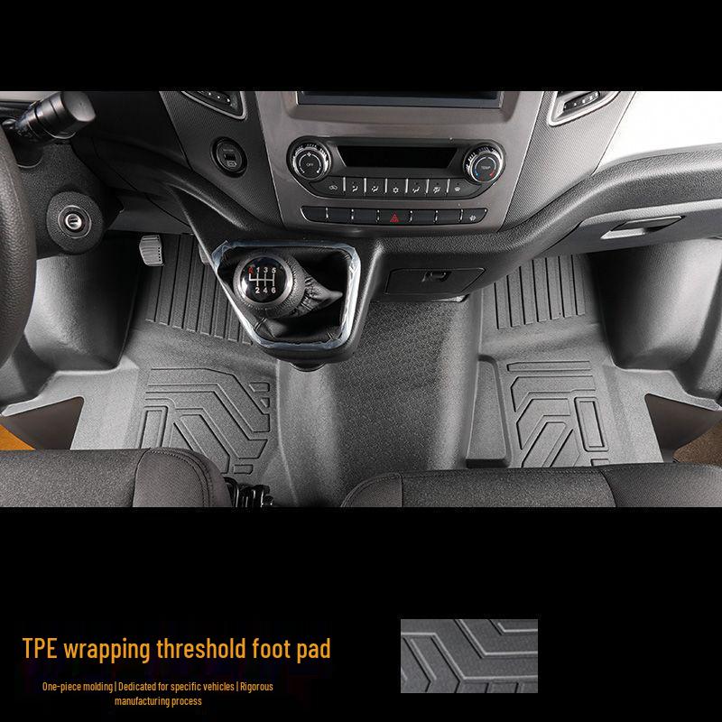 Foton Toano PRO Широкий Обвес Выхлопная Система и Двухслойные Коврики из TPE Standard First Row Three Seats