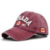 Fashion Canada Baseball Cap Flag Canada Hat  Letter Embroidery Baseball Cap Snapback Adjuatable Mens Baseball Caps Gorras