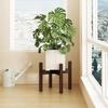 Cross-Shaped Plant Stand: Floor-standing Flower Shelf for Balcony or Living Room