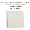10pcs 3d Ceramic Wall Stickers Kitchen & Bathroom Backsplash Tile Decals Peel and Stick Waterproof Vinyl Wallpaper for Home Wall