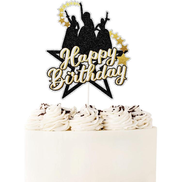 Broadway Musical Theater Cake Topper,Ha*ilton Sisters Happy Birthday Cake Decor, n Musical Broadway Party Decorations For Kids Adults