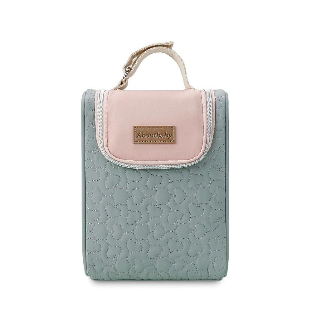 

Держатель для бутылочек, подогреватель молока для кормления ребенка, детская бутылочка, держатель для бутылочек для малышей, сумка-клатч для мамочек зелёный