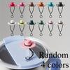4pcs Cute Cowboy Hat Silicone Straw Covers - Reusable, Food-Grade Decorative Lids for Cups & Drinks, 10mm Straw Compatible, Perfect for Home