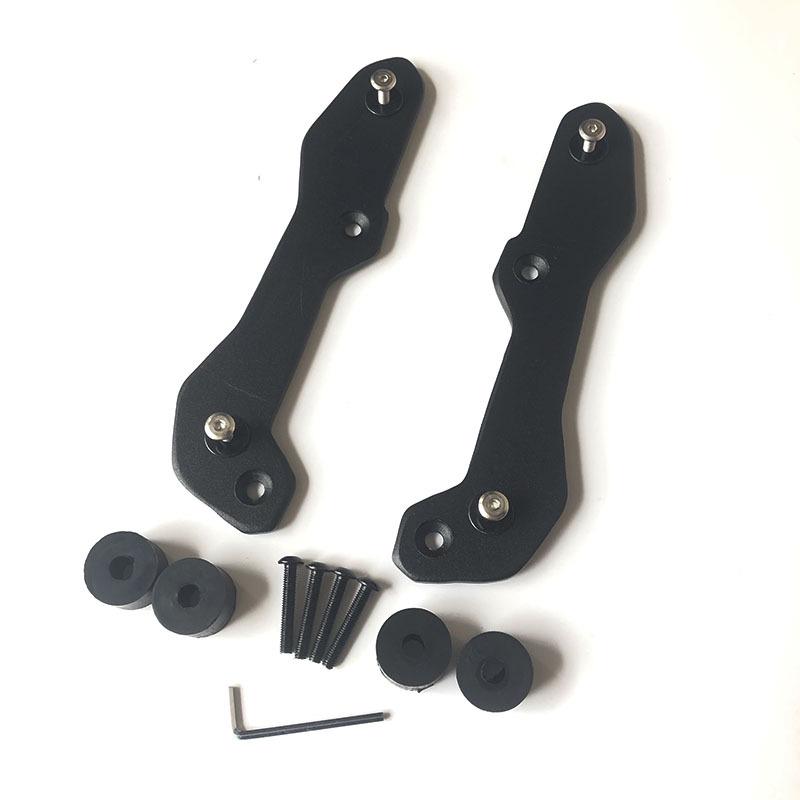 BMW F750/850GS/ADV Manual Lifting Windshield: Enlarged, Heightened, and Widened for Modification