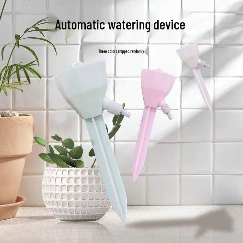 Adjustable Drip Irrigation Device for Potted Plants - Automatic Watering Solution for Home and Travel