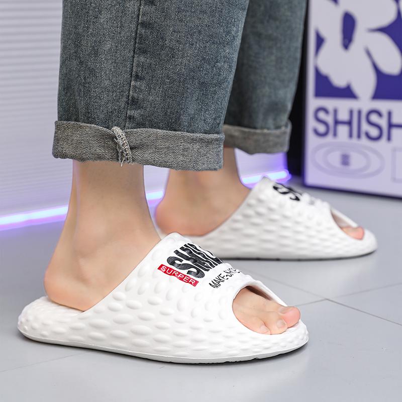 Fashion EVA Slippers Men's Casual Shoe Indoor Outdoor Non-slip Lightweight Mans Sandal Thick Bottom Comfortable Couple Shoes New Style