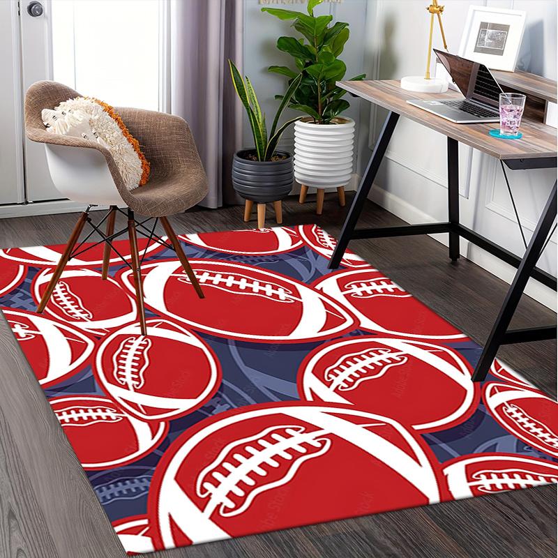 Football Chair Mat: Office Carpet, Oversized Rug for Home Decor, Sofa Mat, Desk Pad Gift Suitable for Bedroom, Living Room, Any Room