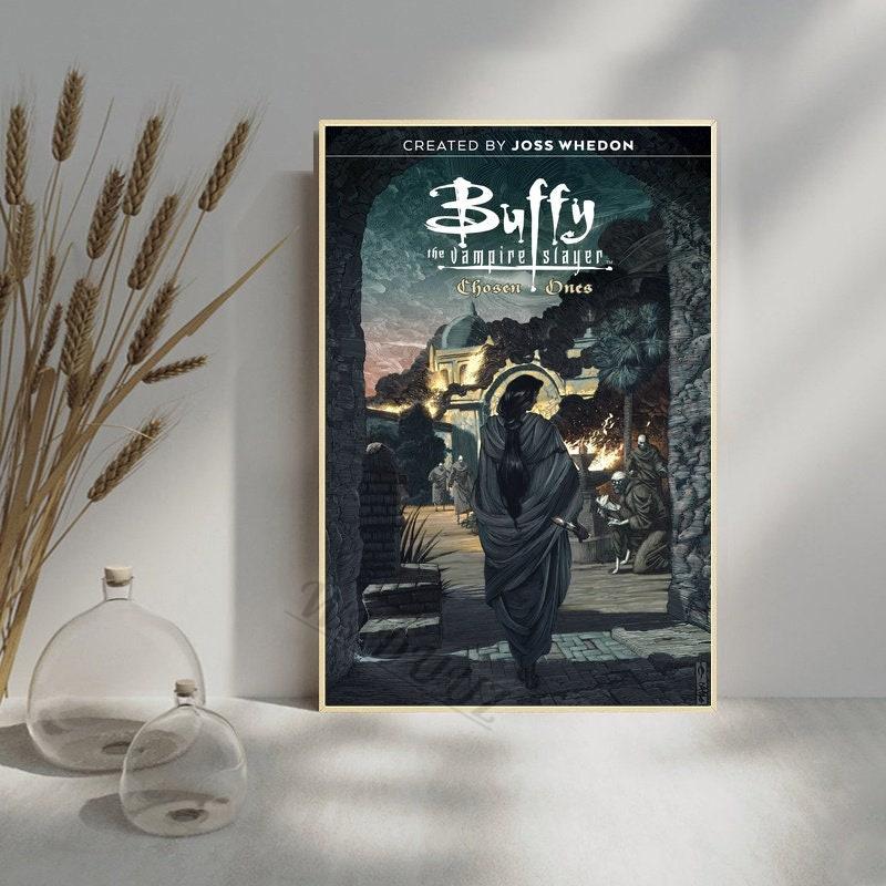 Film Buffy Přemožitelka upírů Obrázek Klasická filmová postava Obraz na plátně Plakáty do obývacího pokoje Umělecká výzdoba domova Dárek