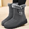 Fashion Fashion Women's Snow Boots Winter  Female Ankle Boots Warm Plus Size Simple comfortable versatile casual