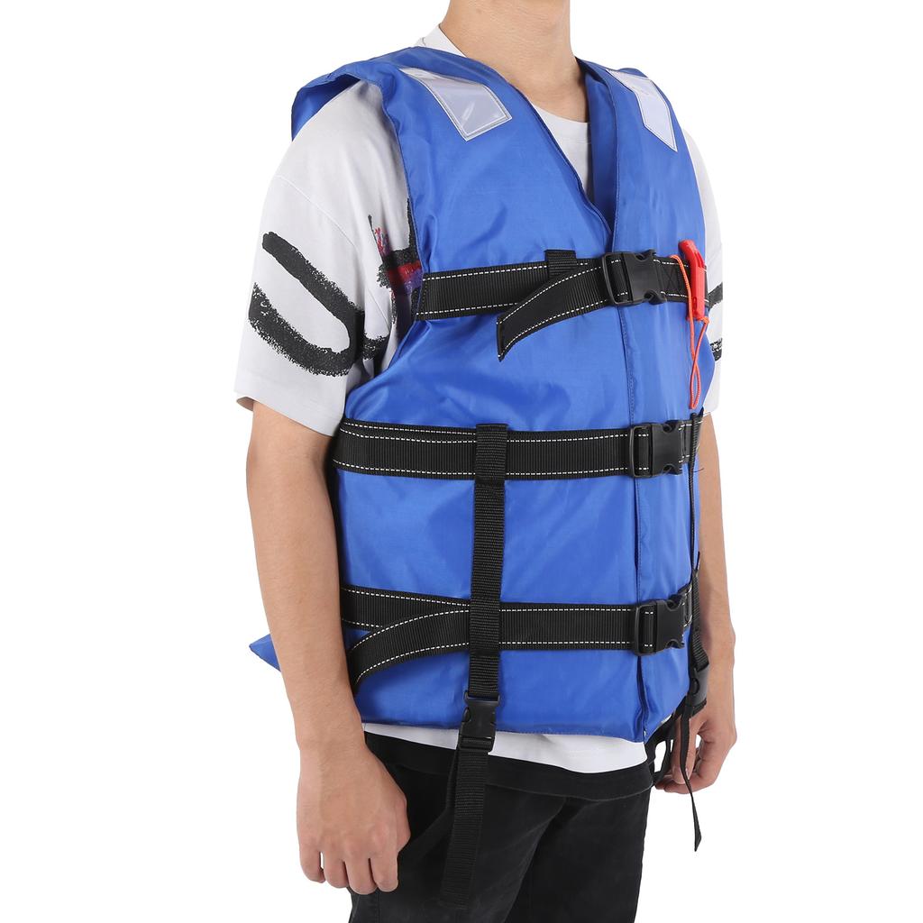 Life Vest for Adult Oxford Fabric Polyethylene Foam Life Vest for Fishing Boating