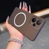 Magnetic Semi‑Transparent Matte Phone Case for Realme 9 5G 4G,9 Pro+,9 Pro,Narzo 50 Pro 5G Soft TPU Shockproof Cover