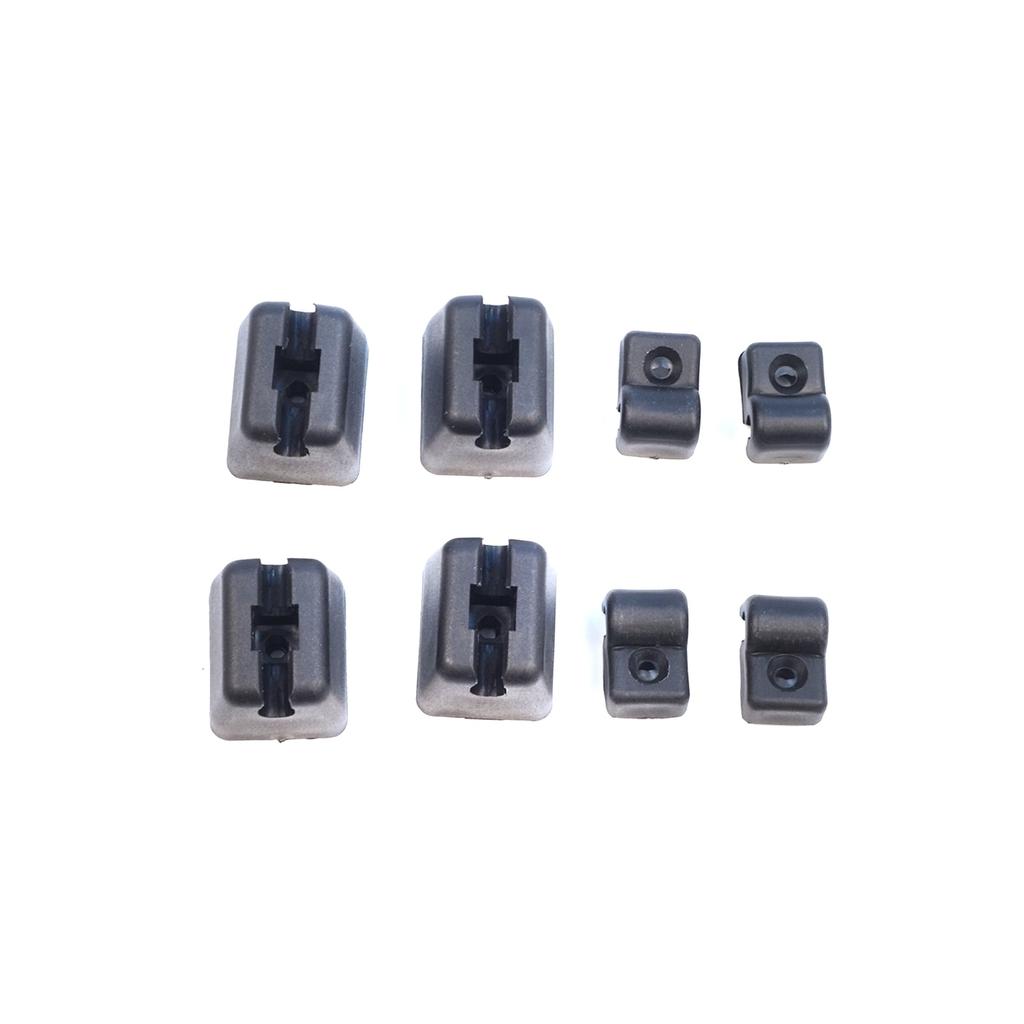 ESR558-2 Front Turn Signal Headlamp Surround Grille Bearing Fender Clamps Bracket Set for Mercedes G Class W460 W461 0009952820 0008111240