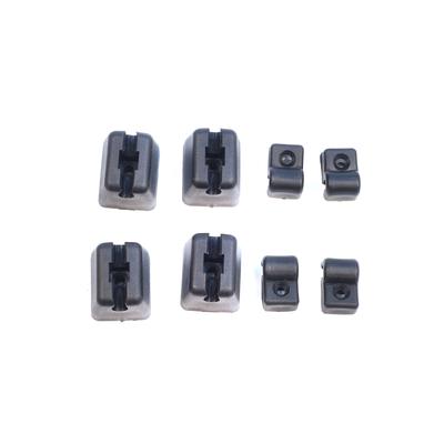 BSR558-2 Front Turn Signal Headlamp Surround Grille Bearing Fender Clamps Bracket Set for Mercedes G Class W460 W461 0009952820 0008111240
