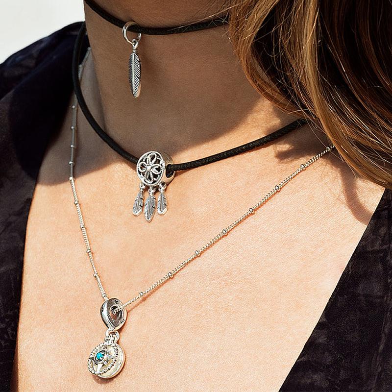 Pandora Holy Dream Catcher Set 925 Silver Bracelet Men and Women Same Style Couple Style ZT24092230A