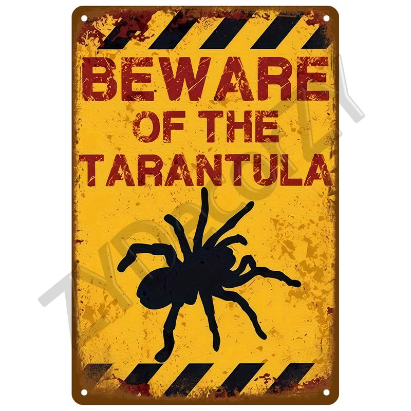 Plaque Tin Sign Plate Home Wall Decor For Bar Club Man Cave Art Warning Metal Sign Vintage Danger Beware Painting Poster Gift