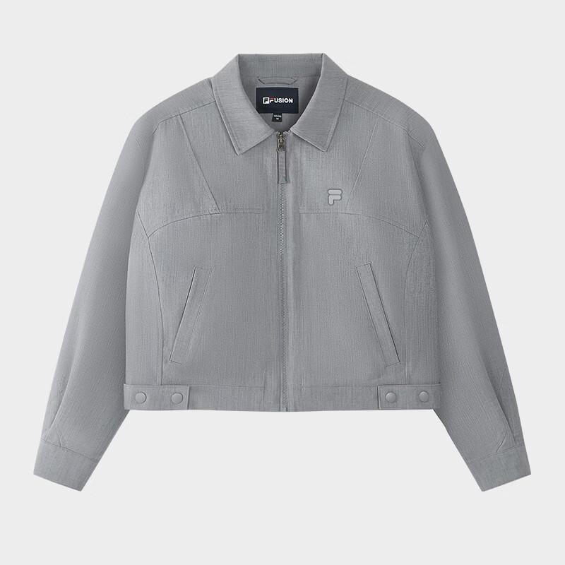 FILA FUSION Women s 2026 Summer Casual Lapel Woven Jacket M