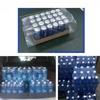 0,2 mm Dicke PE-Schrumpffolie Reißfest Schrumpfverpackungsschlauchbeutel Mineralwasser Glas Wasser Getränk Verpackungsschlauch Schrumpffolie