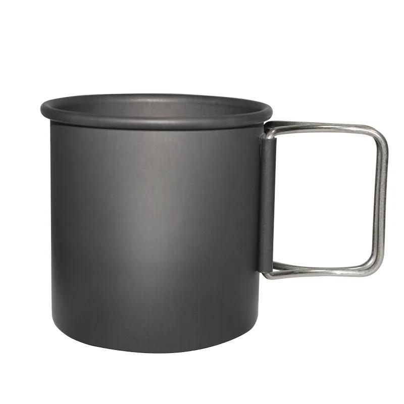 Camping Mug Aluminum Alloy Cup Tourist Tableware Picnic Utensils Outdoor Kitchen Equipment Travel Cooking Set Camping Equipment