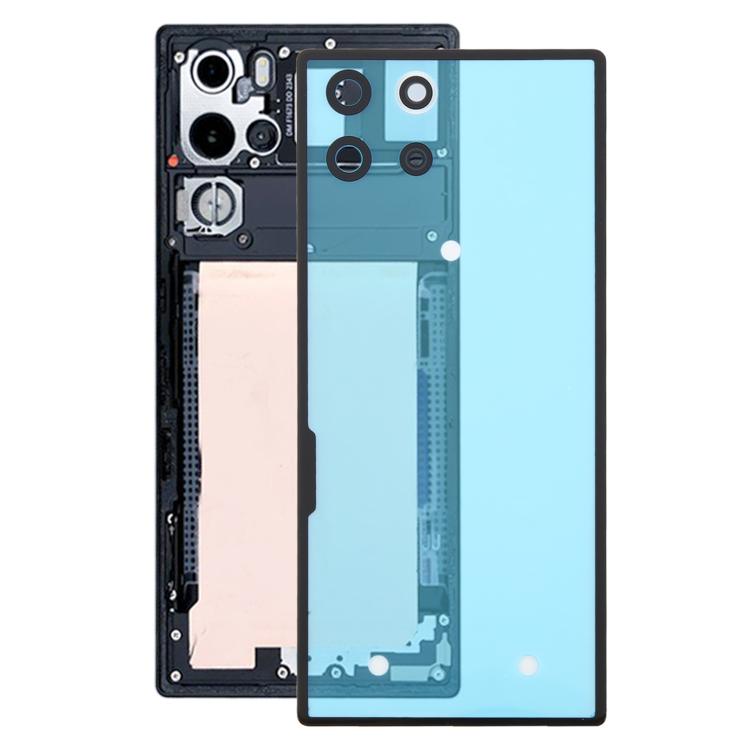 

For ZTE nubia RedMagic 10 Pro Original Glass Battery Back Cover (Black)