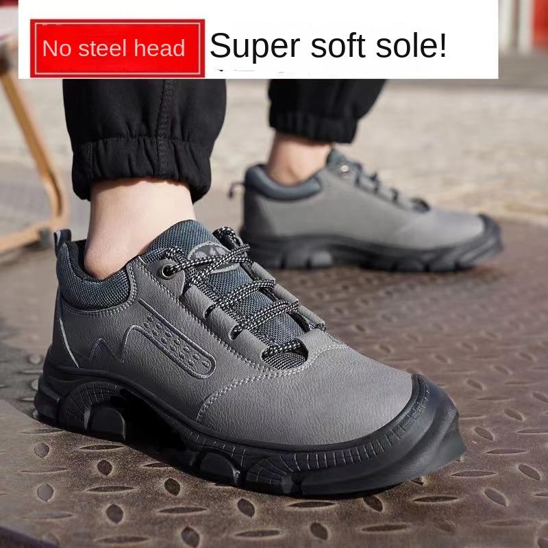 No Steel Head Labor Insurance Shoes, Insulation, Soft-soled Electrical Safety Shoes, Waterproof Acid and Alkali Resistant Work Shoes