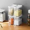 Seasoning Box with Cover and Spoon Seasoning Rack with Cover and Spoon Household Seasoning Storage Container for Spice