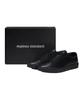 Musinsa Standard Leather Court Sneakers [Black]
