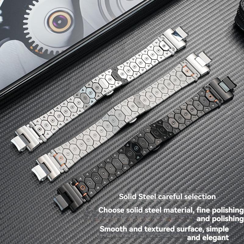 for Casio G-Shock MTG-B3000 Upgrade Strap - Premium Stainless Steel Quick Release Band Men, Luxury Sport Watch Modification Kit