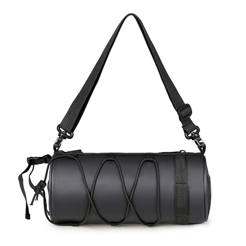 Bike Bag Portable Handlebar Pannier Multi-Purpose Waterproof Backpack Road Cycling Frame Tube Bag Elastic Band