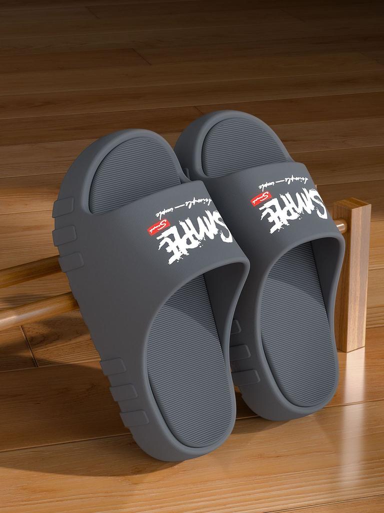 Slippers 2025 Indoor Bathroom Bath Non-slip Eva Cool Slippers Wear Flat Bottom Comfortable
