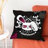 BBloody Bunny Pillow Case Plush Fabric Soft DoubleSided Printed Sofa Warm Winter Home Gift Cushion Cover