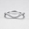 Tancise Klassischer Zirkon-Ring aus 925er-Sterlingsilber, Damenschmuck, Hochzeitsversprechen, Party-Geschenk