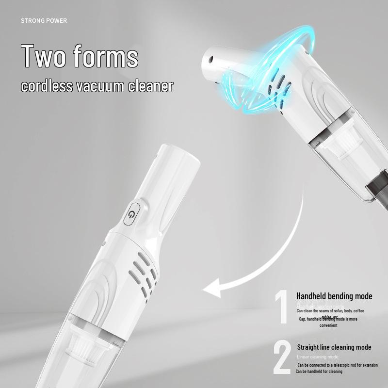 High-Power Portable Wireless Vacuum Cleaner with Strong Suction