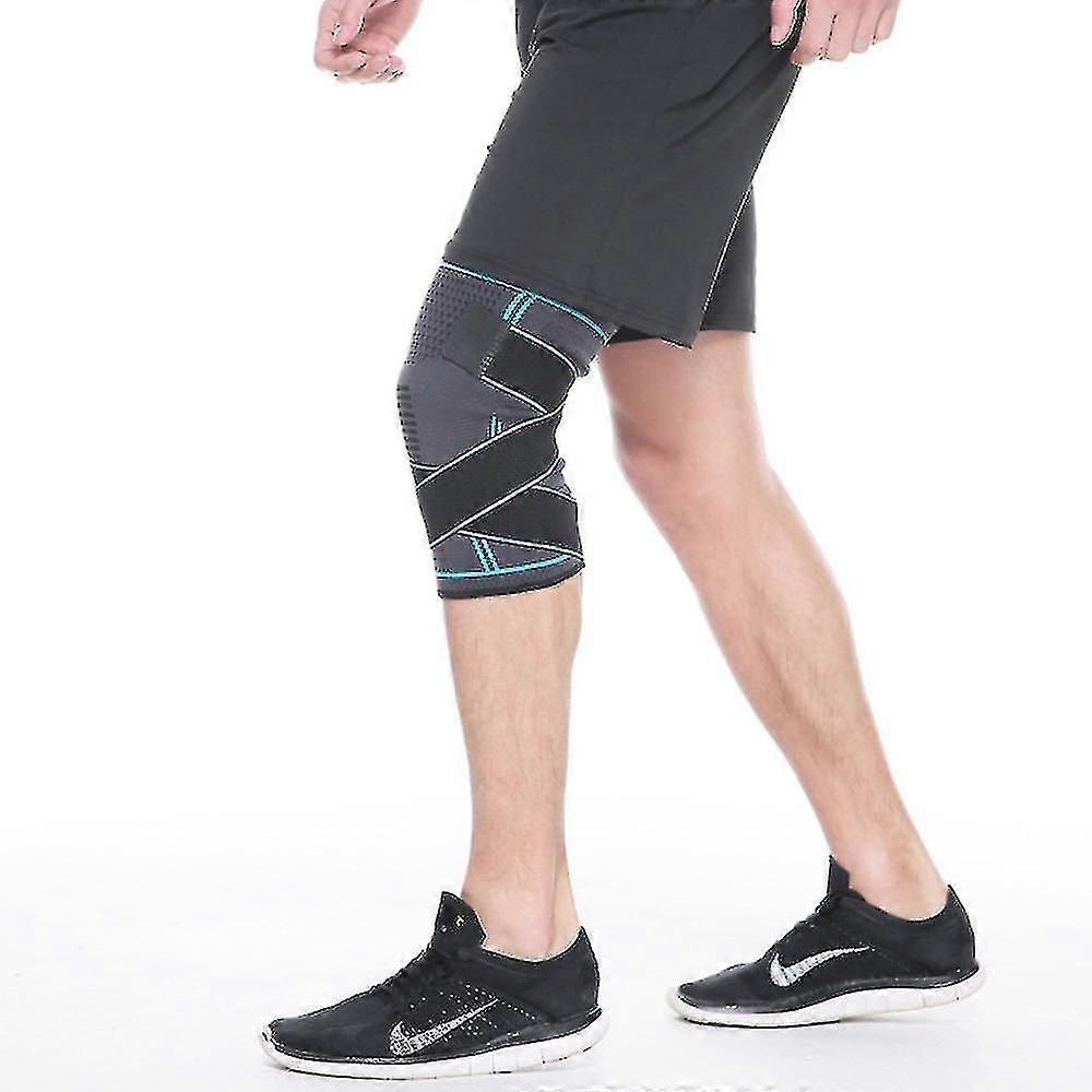 Knee Brace compatible Knee Pain Compression Sleeves With Removable Bands